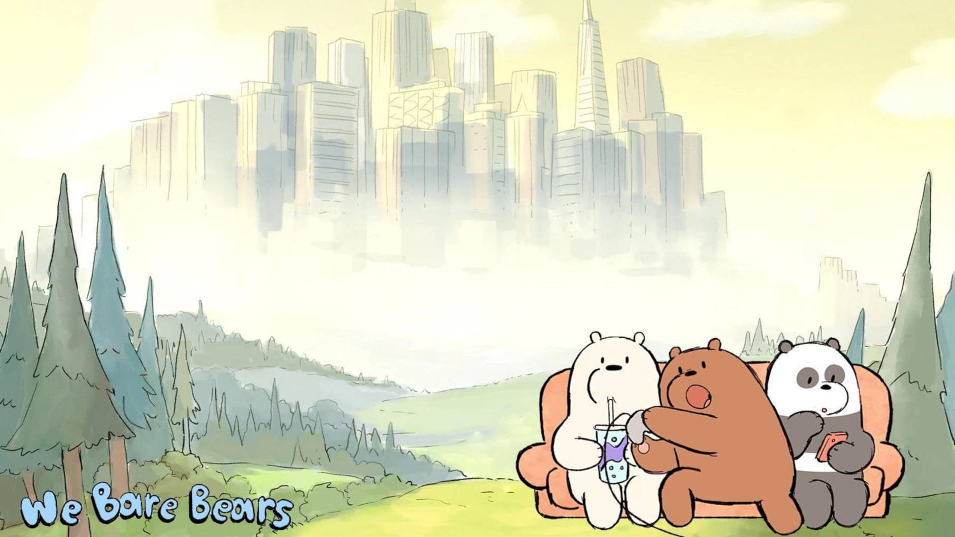 We Bare Bears 2560X1440 Wallpaper and Background Image