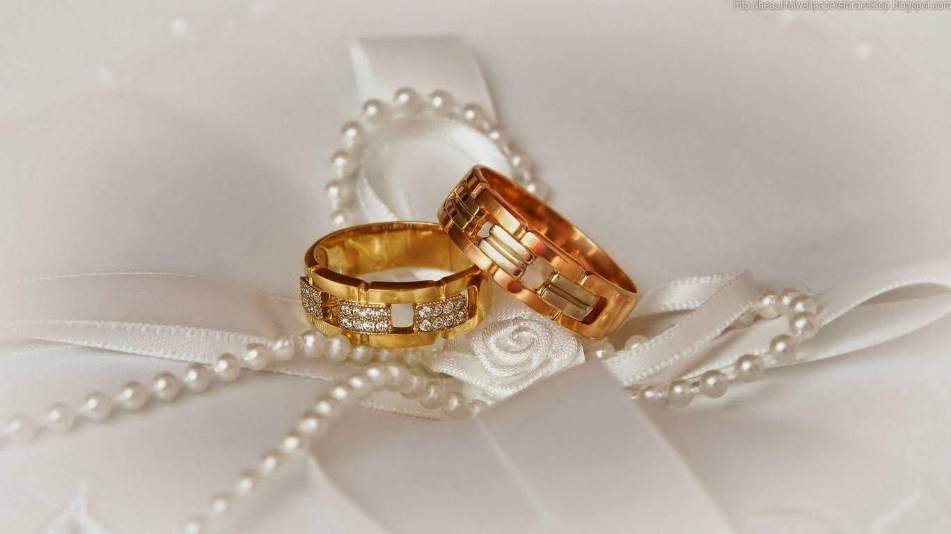 Wedding Rings 1366X768 Wallpaper and Background Image
