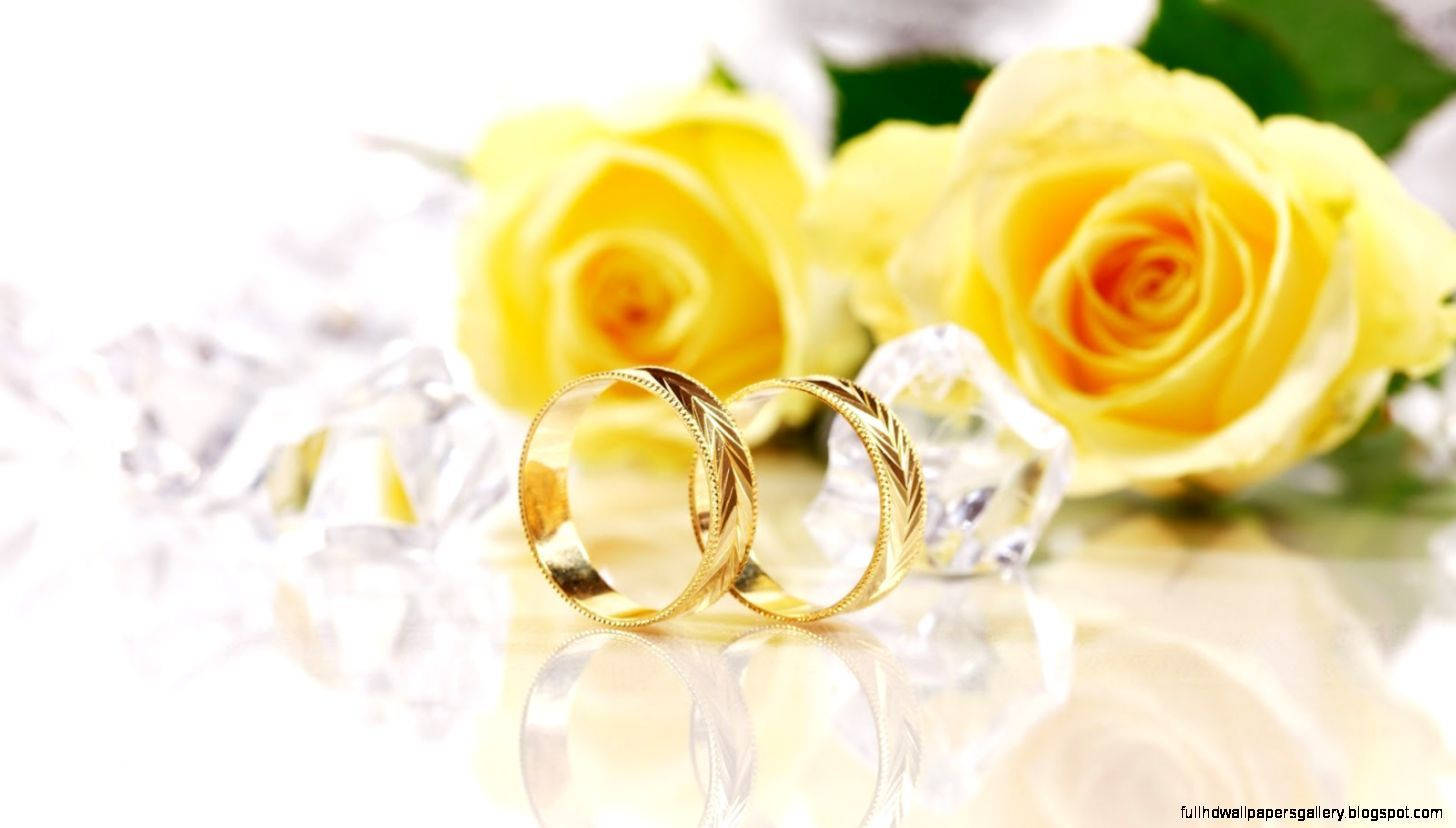 1456X828 Wedding Rings Wallpaper and Background