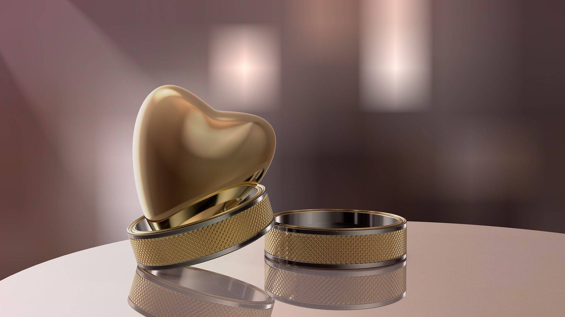 1920X1079 Wedding Rings Wallpaper and Background