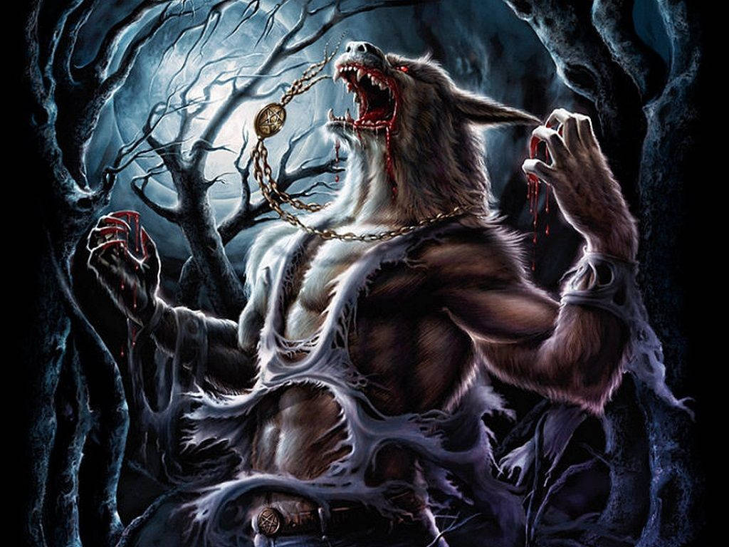 Werewolf 1024X768 Wallpaper and Background Image