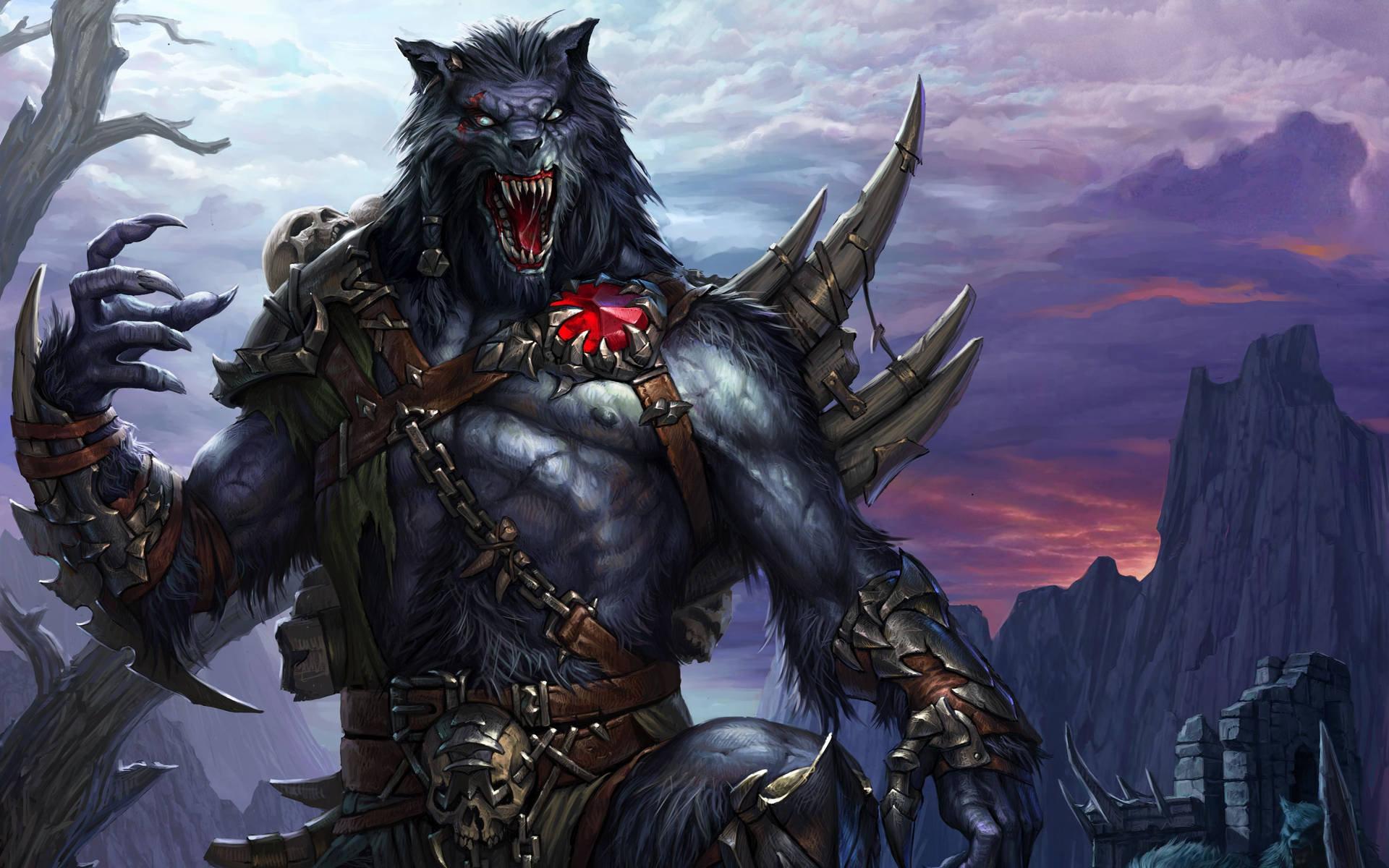 Werewolf 3600X2250 Wallpaper and Background Image