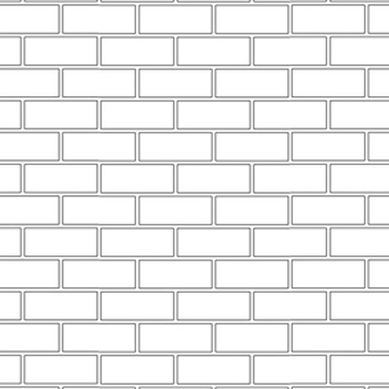 1280X1280 White Brick Wallpaper and Background