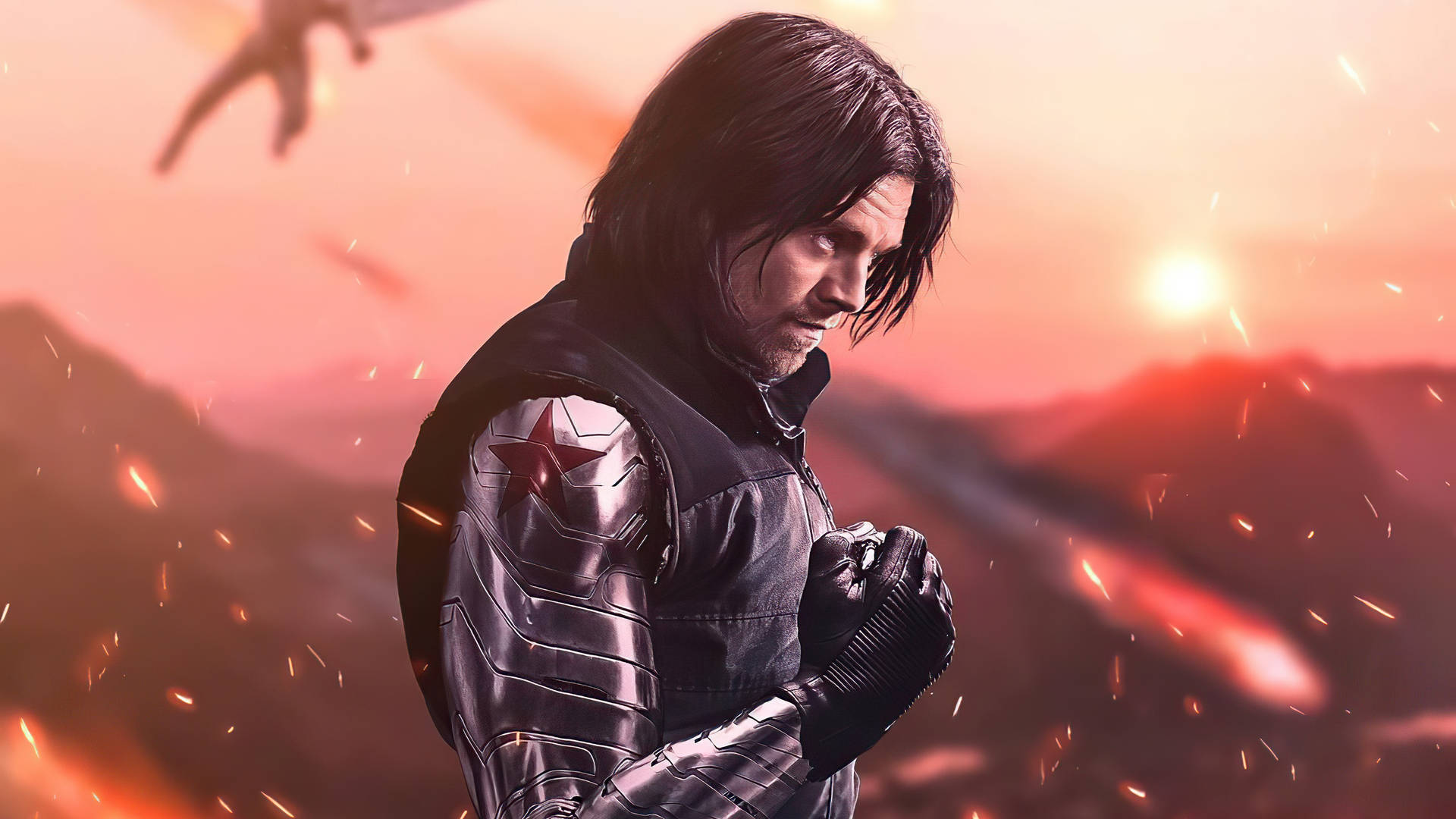 Winter Soldier 5120X2880 Wallpaper and Background Image