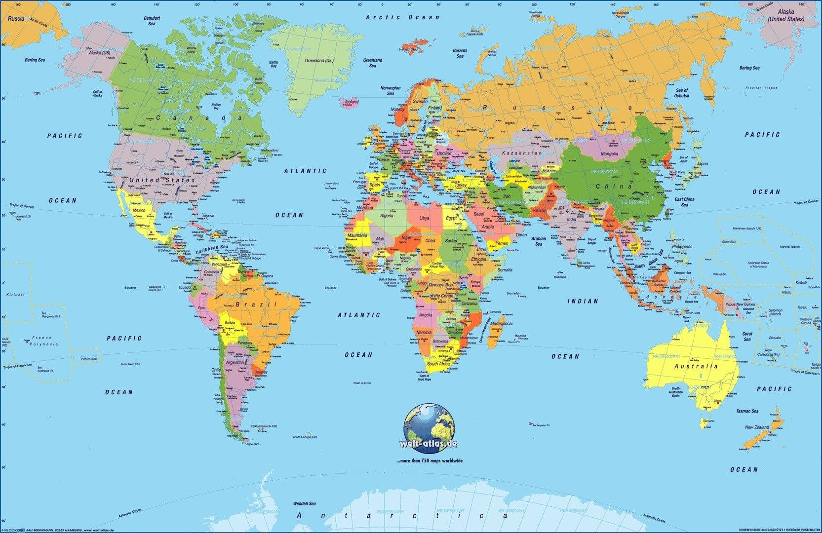 1665X1080 World Map Wallpaper and Background