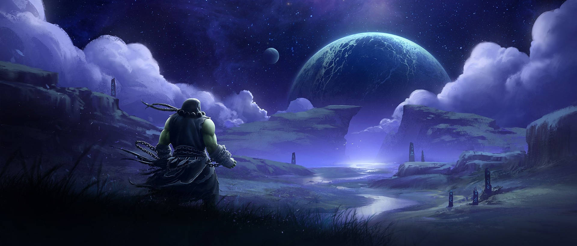 2532X1080 World Of Warcraft Wallpaper and Background