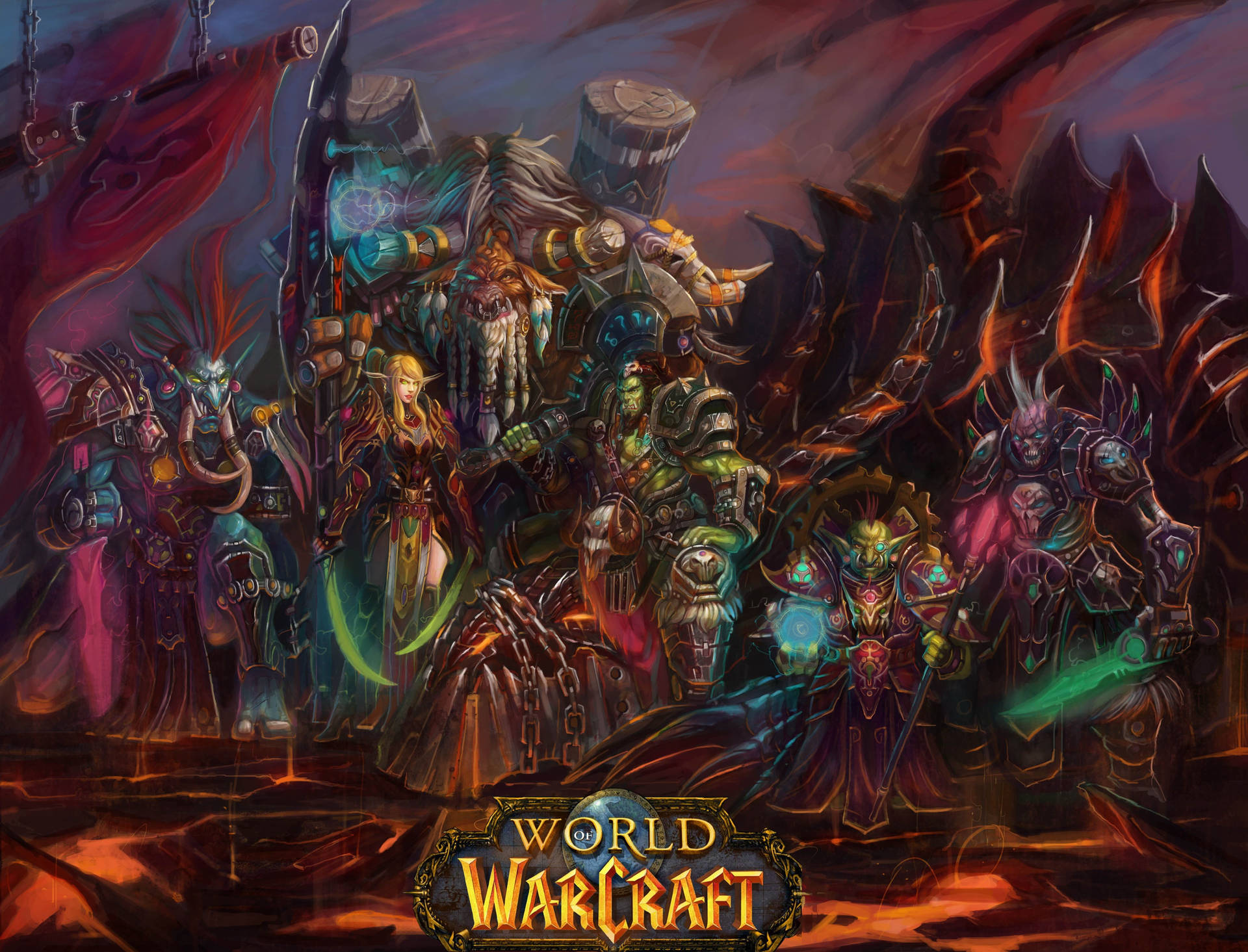 5386X4110 World Of Warcraft Wallpaper and Background