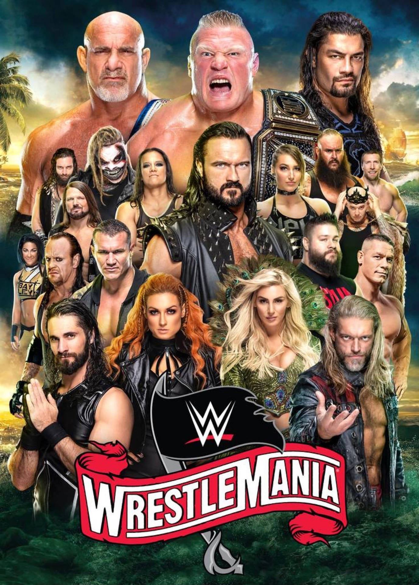 1472X2053 Wwe Wallpaper and Background