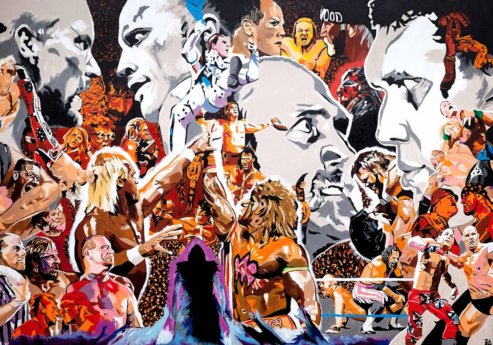 Wwe 2000X1400 Wallpaper and Background Image