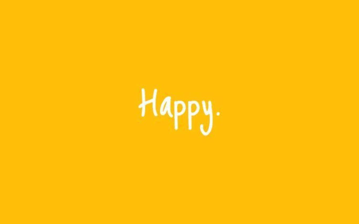 1368X855 Yellow Aesthetic Wallpaper and Background