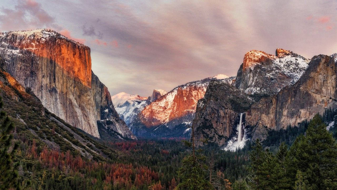 Yosemite 1280X720 Wallpaper and Background Image