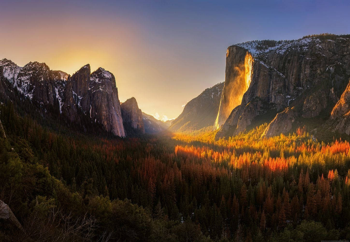 1449X1000 Yosemite Wallpaper and Background