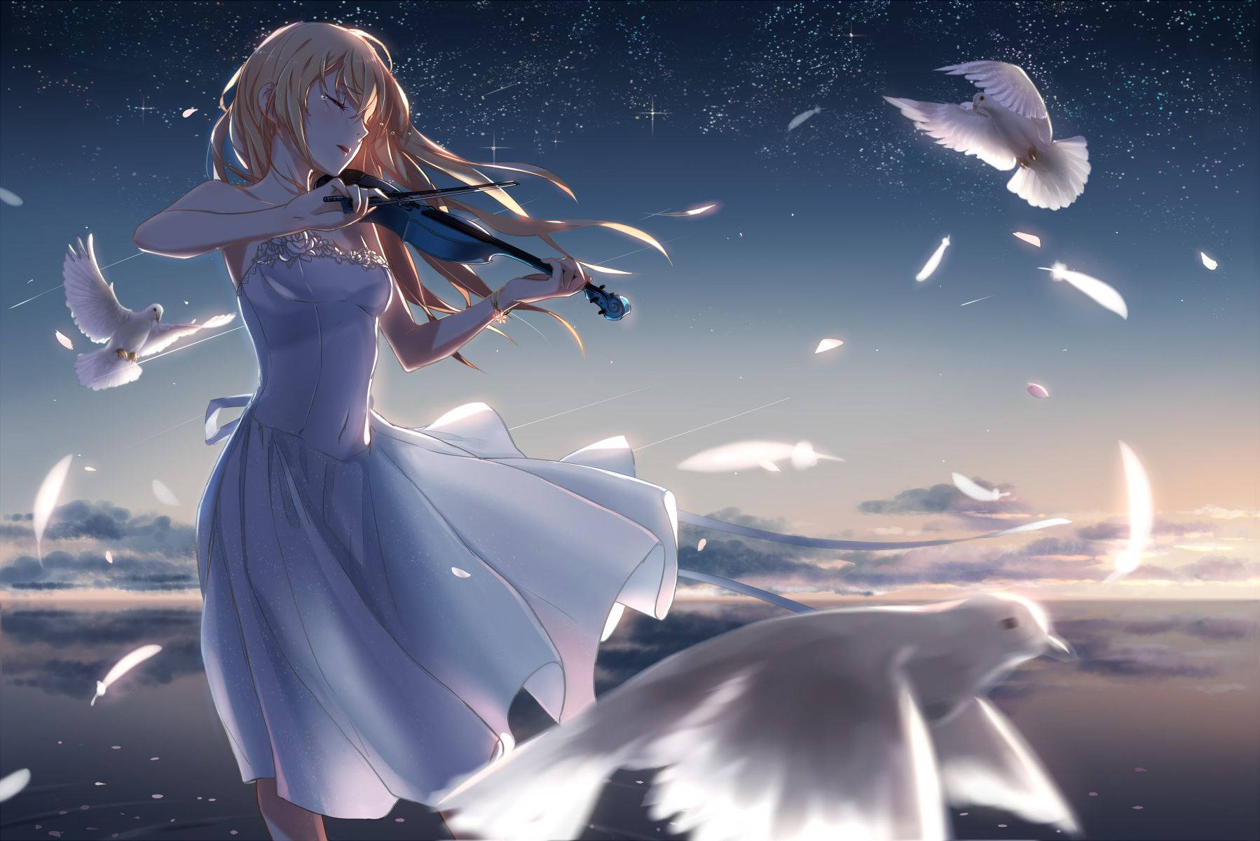 1798X1200 Your Lie In April Wallpaper and Background