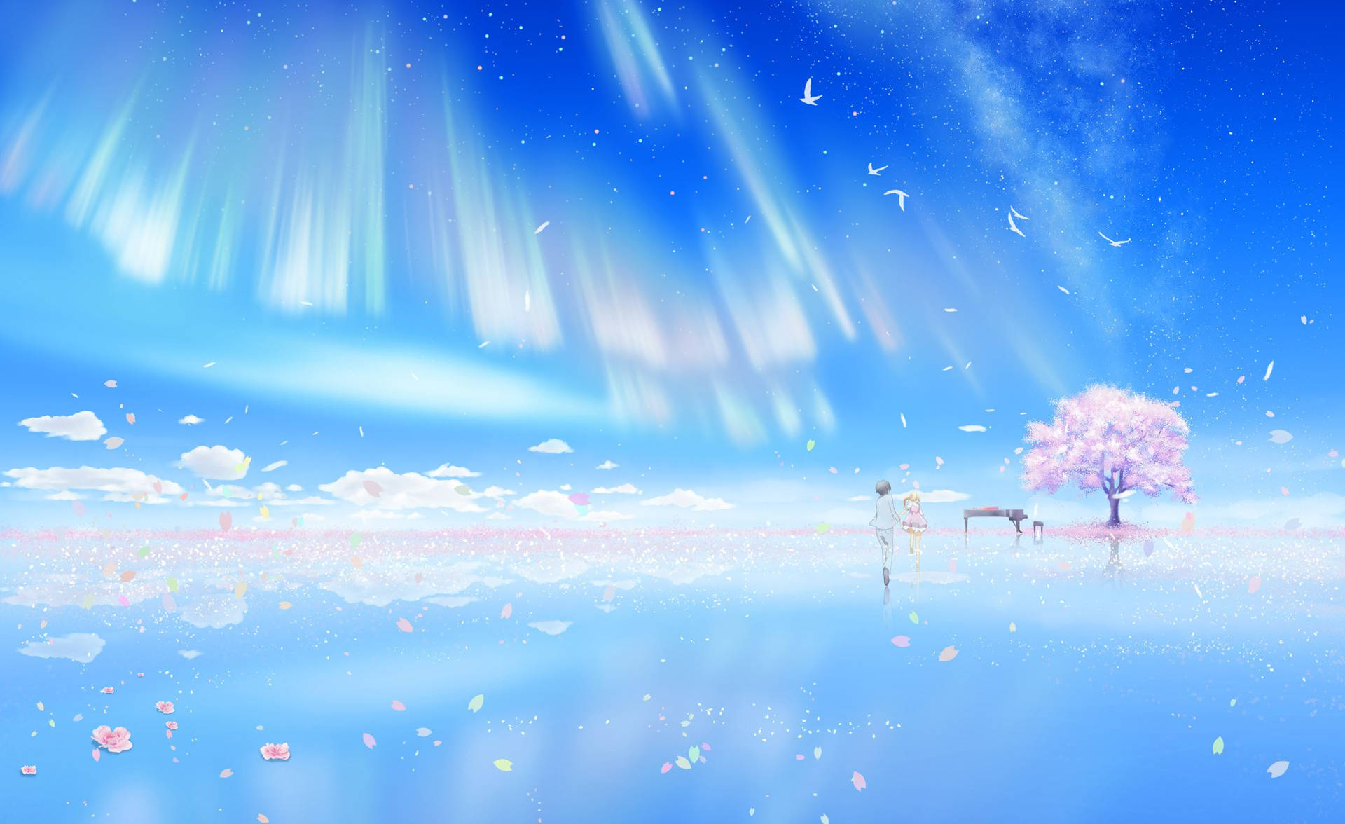 2200X1348 Your Lie In April Wallpaper and Background