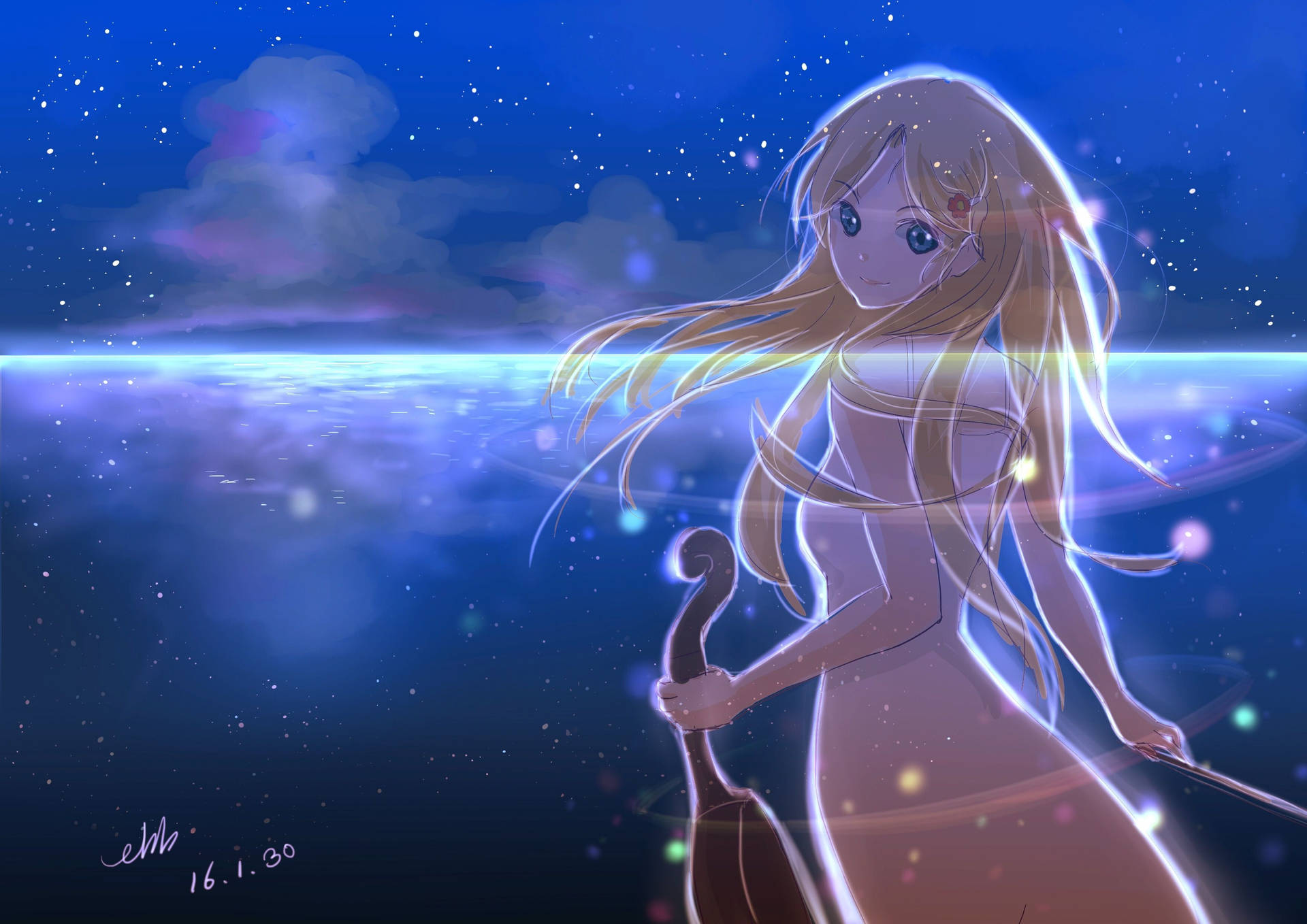 3507X2480 Your Lie In April Wallpaper and Background