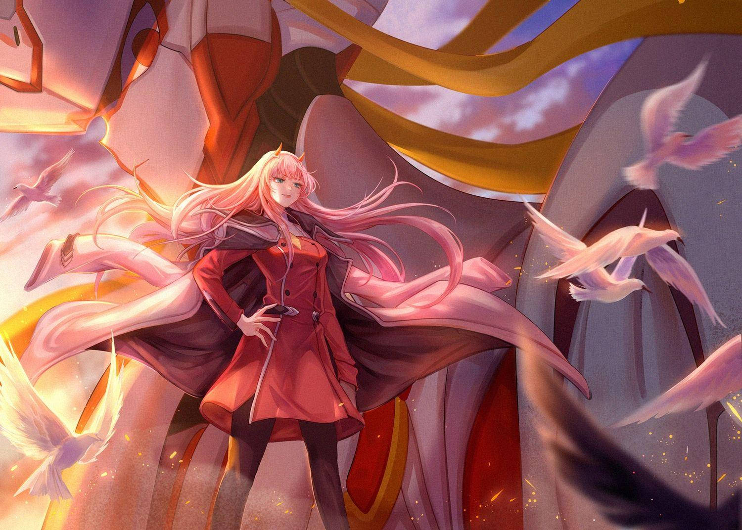 1500X1072 Zero Two Wallpaper and Background