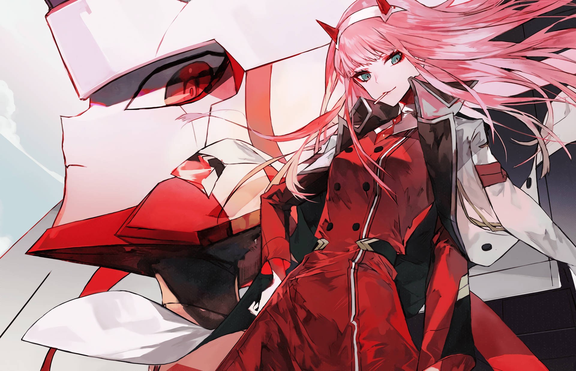 3000X1932 Zero Two Wallpaper and Background