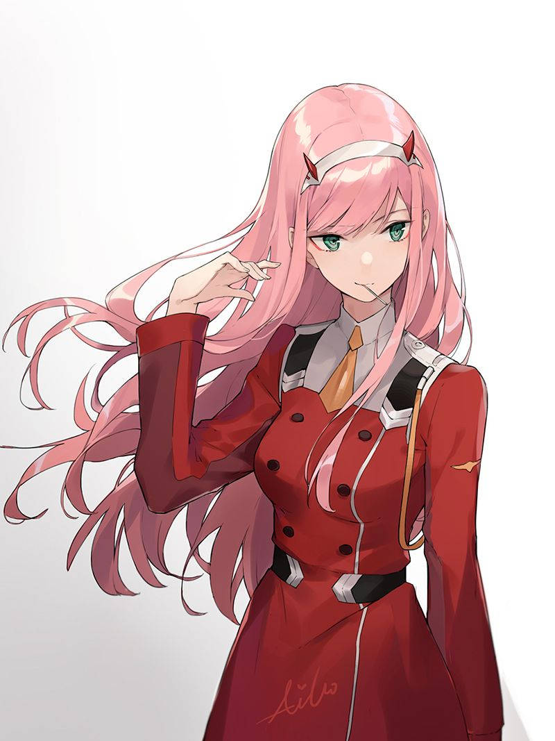 800X1067 Zero Two Wallpaper and Background