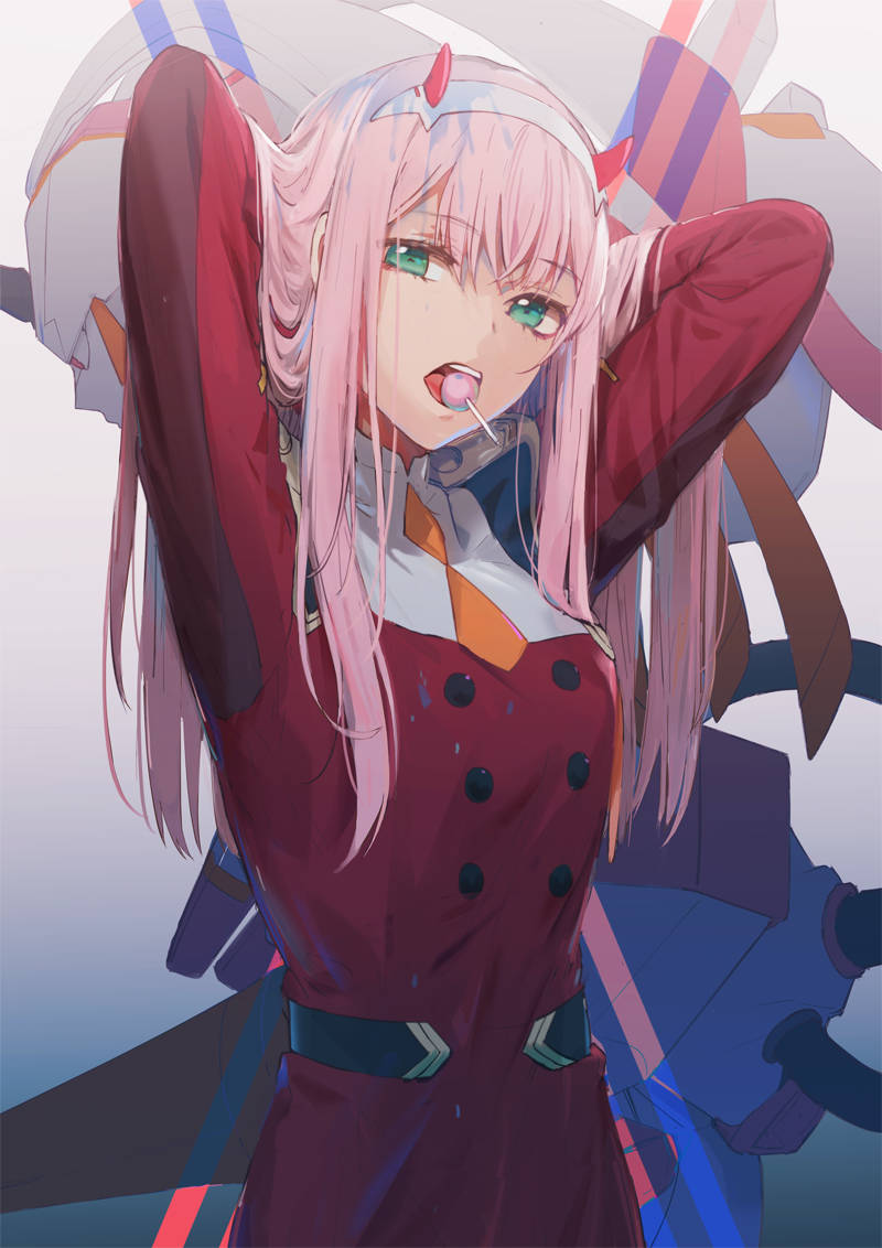 Zero Two 800X1132 Wallpaper and Background Image