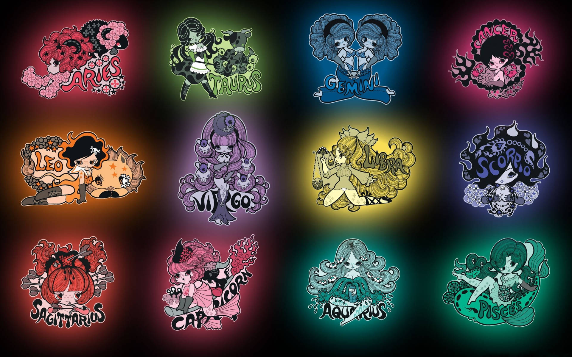 Zodiac Signs 5120X3200 Wallpaper and Background Image