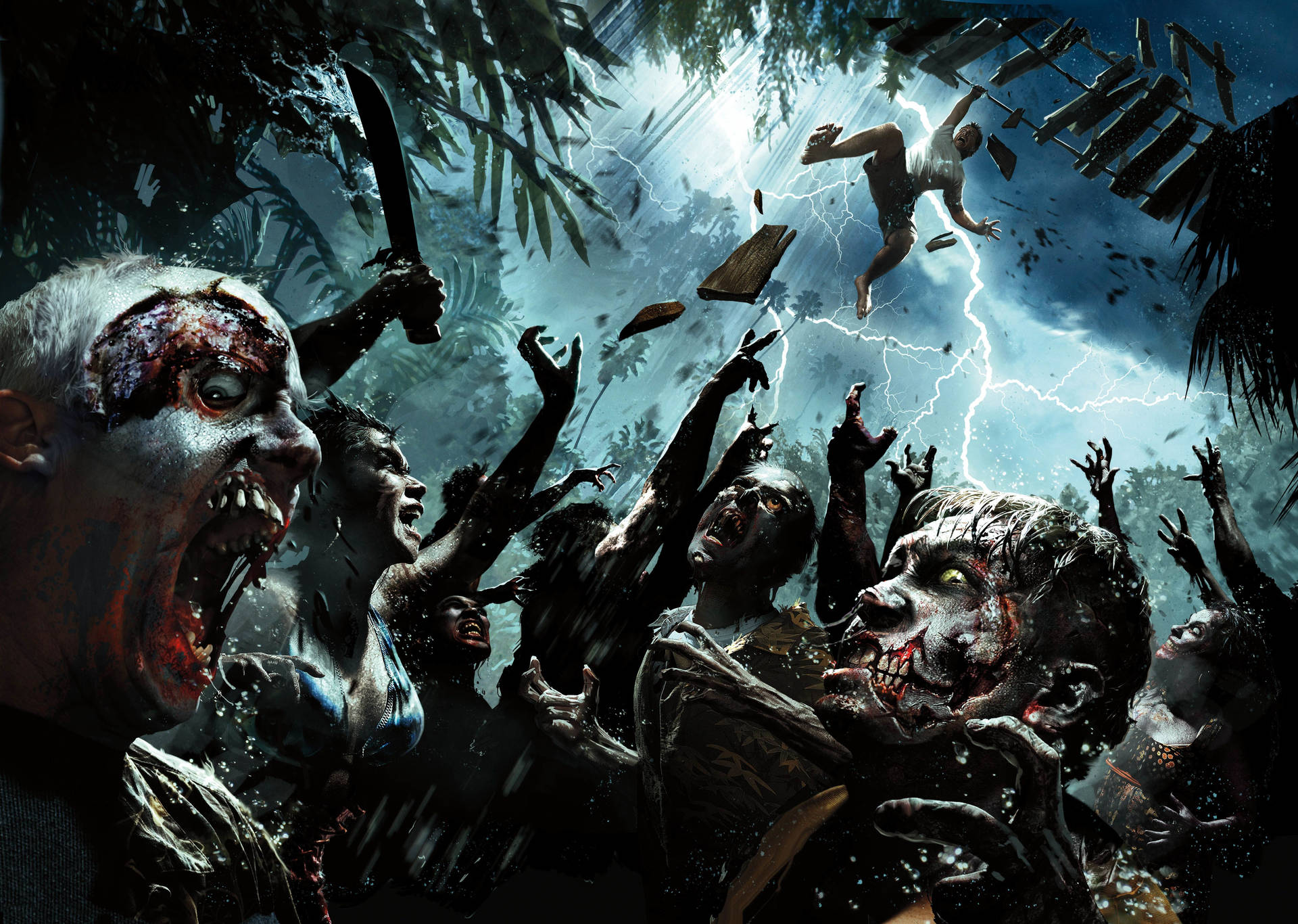 5400X3842 Zombie Wallpaper and Background
